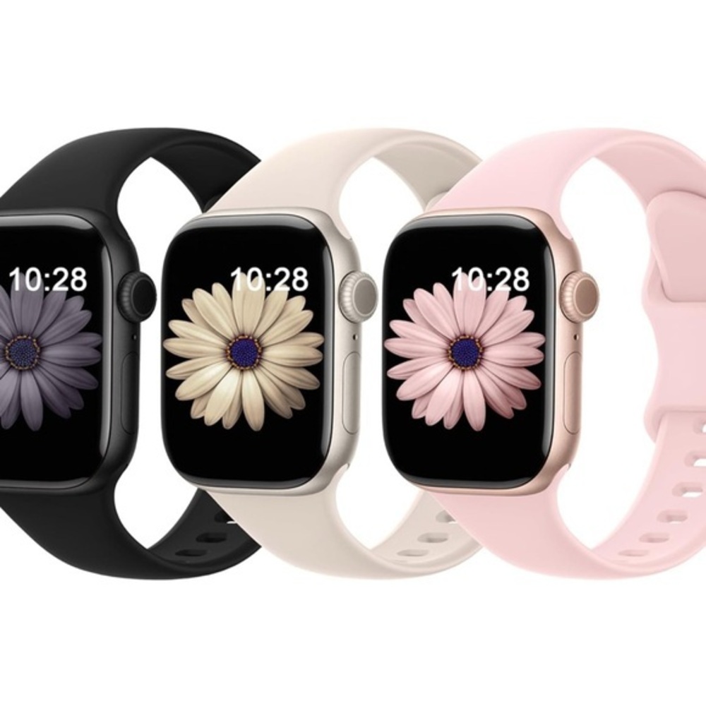 3 Pack Sport Bands Compatible with Apple Watch